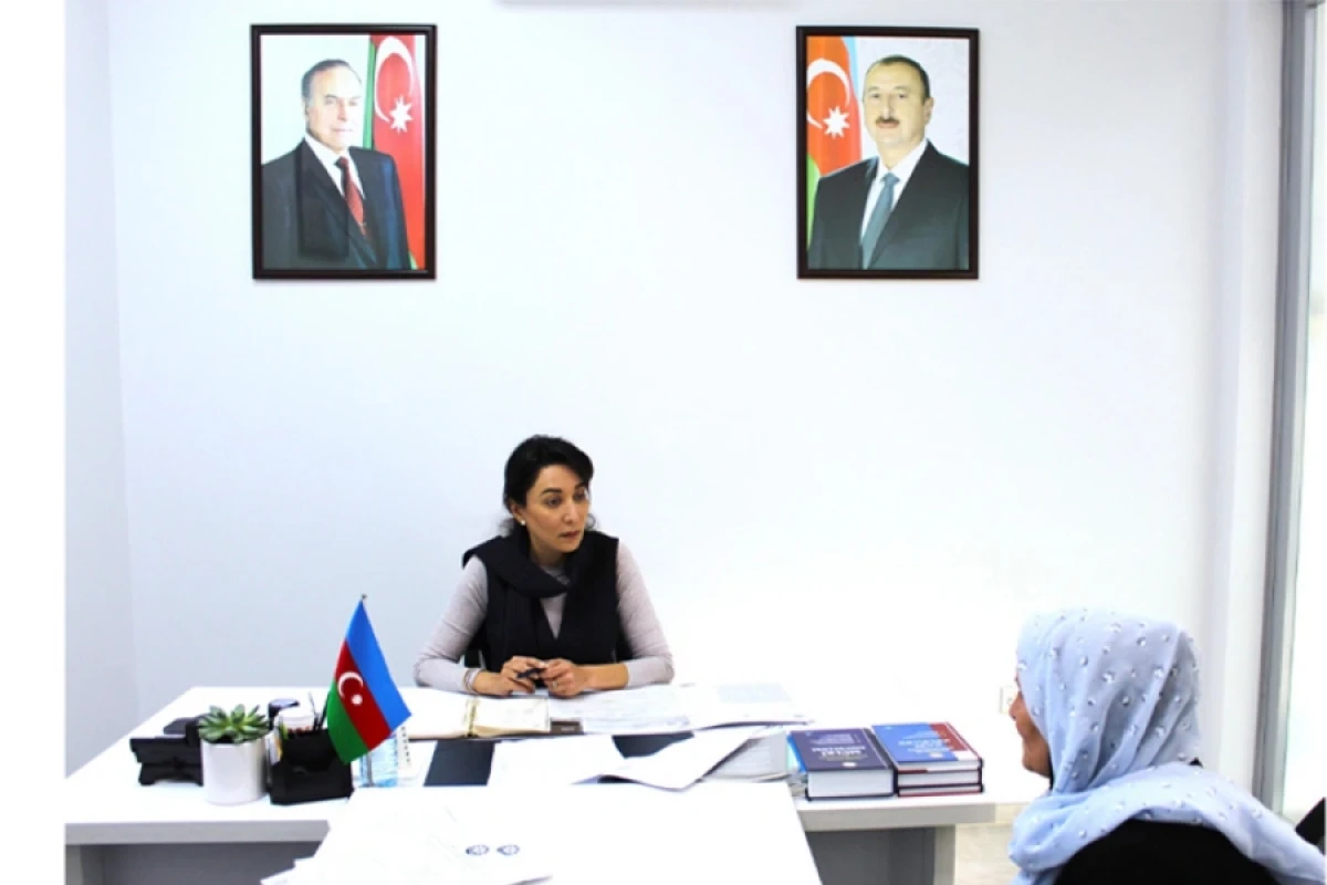 Səbinə Əliyeva Bakıda vətəndaş qəbulu keçirdi