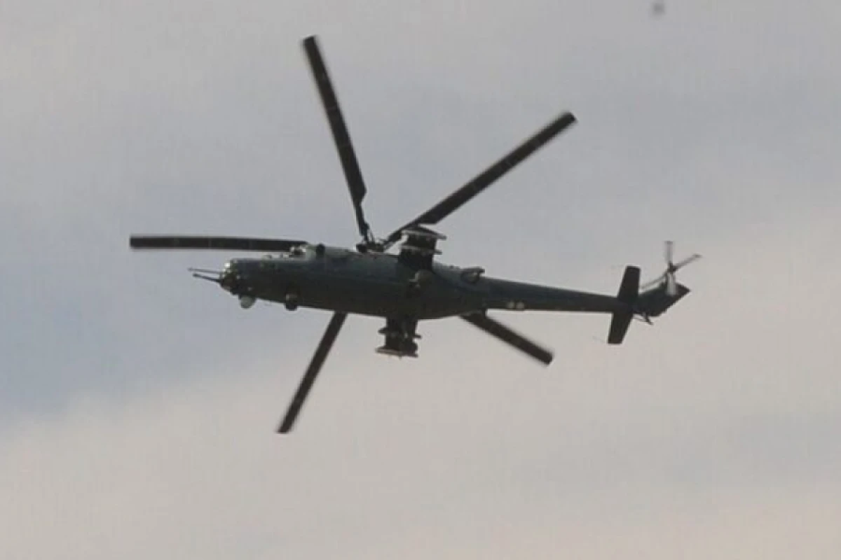 Ukrayna ilk dəfə PUA ilə Rusiya helikopterini vurdu