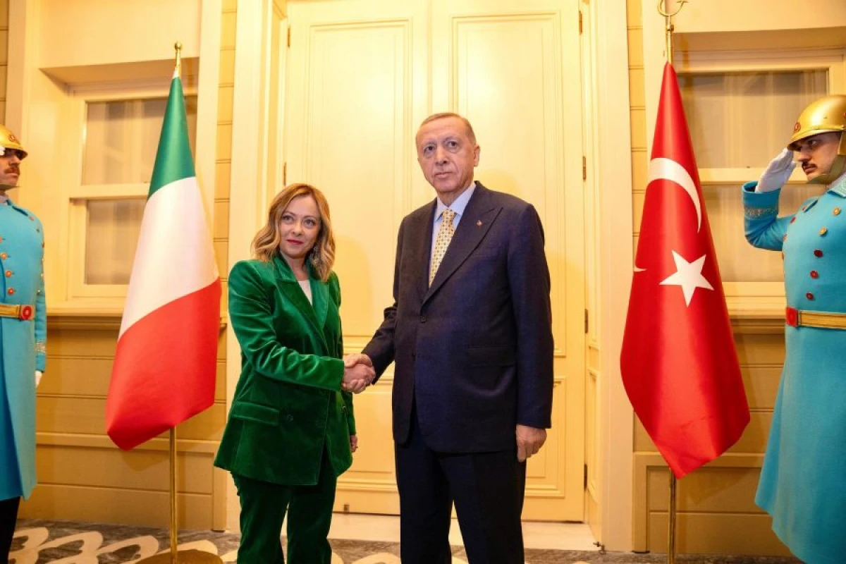 Ərdoğan Meloni ilə Qəzza və Ukraynanı müzakirə etdi