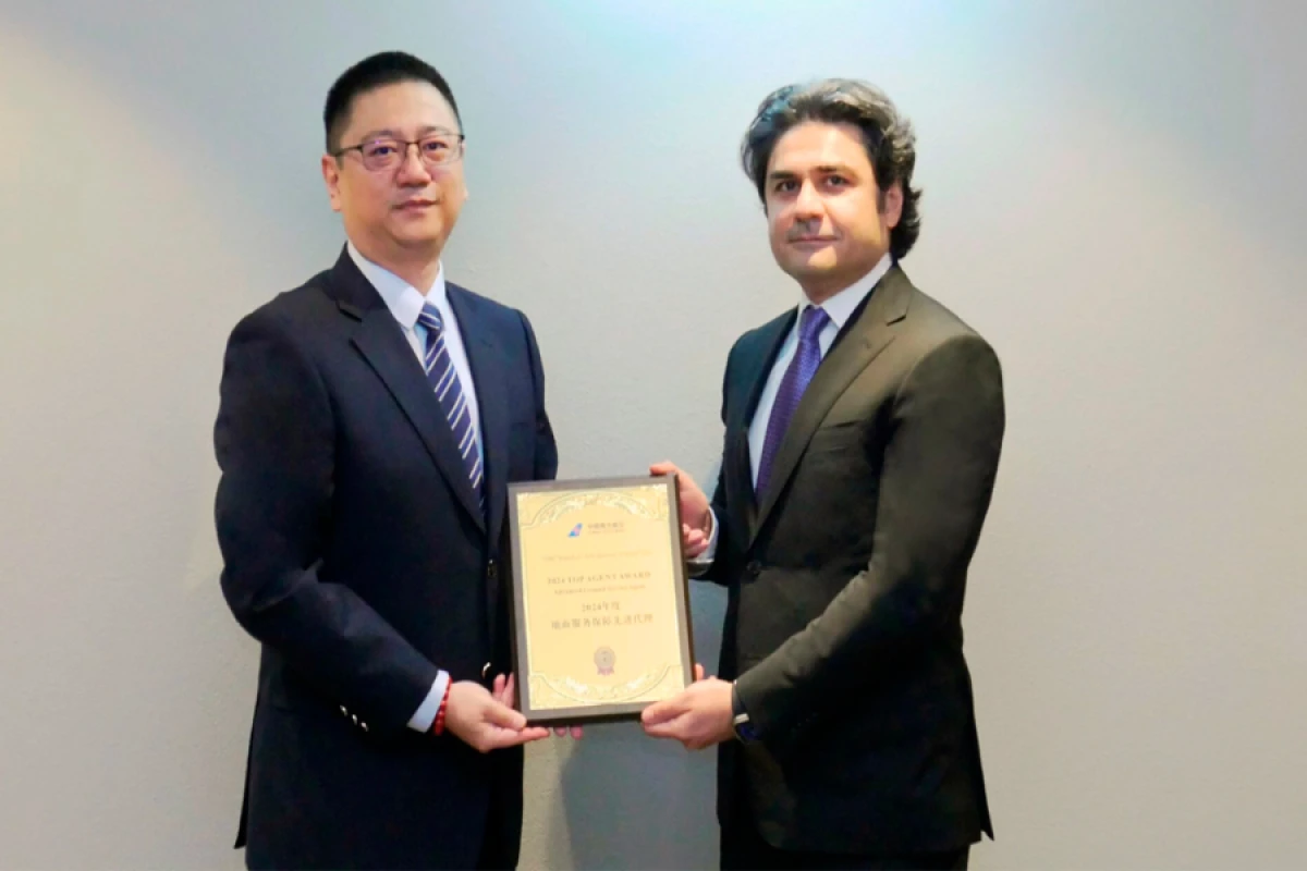 Heydər Əliyev Beynəlxalq Aeroportunun yerüstü xidmət operatoru “Top Agent Award” mükafatına layiq görüldü