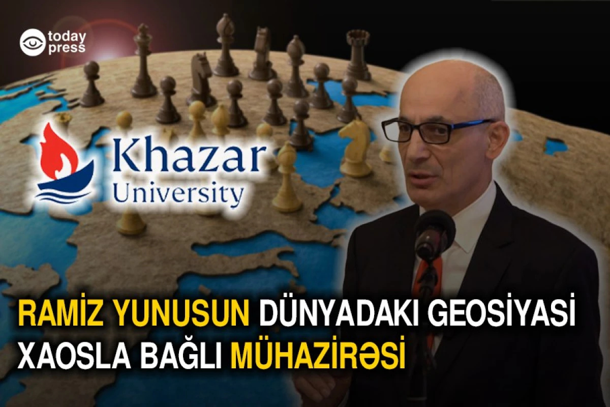 Ramiz Yunusdan Xəzər Universitetində İLİN MÜHAZİRƏSİ - VİDEO
