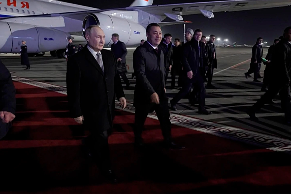 Putin Qırğızıstana gəldi