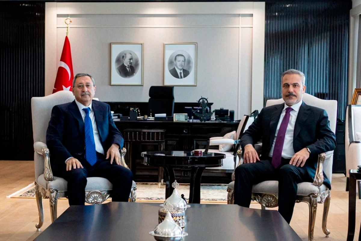 Hakan Fidan Xələf Xələfovu qəbul etdi