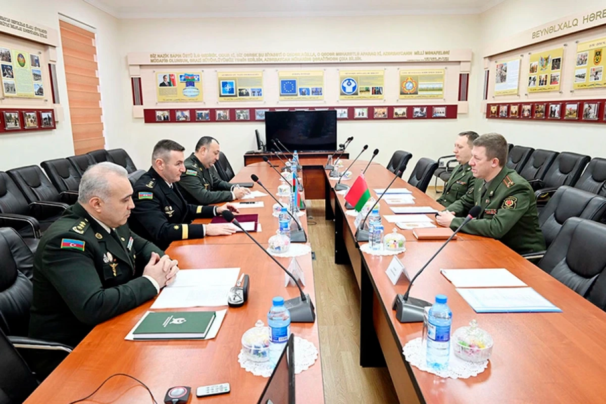Azərbaycan və Belarus hərbi mütəxəssisləri görüşdü