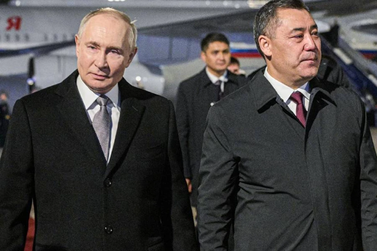 Putin və Japarov Bişkekdə danışıqlar aparır