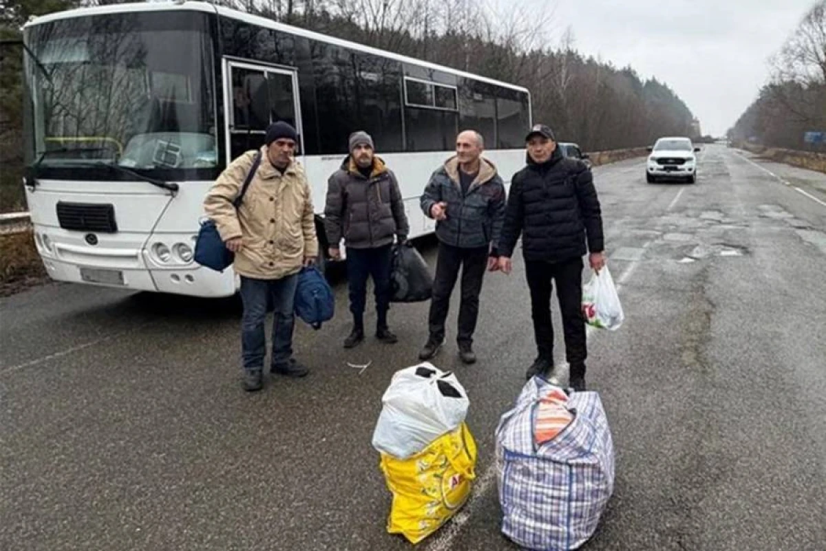 Ukrayna Rusiyanın 30 vətəndaşını  qaytardı