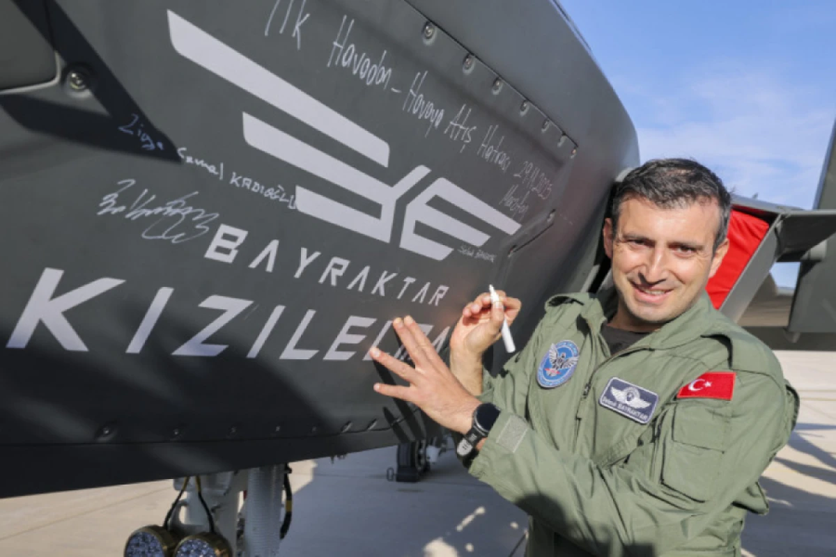 "Bayraktar Kızılelma" tarixə düşdü