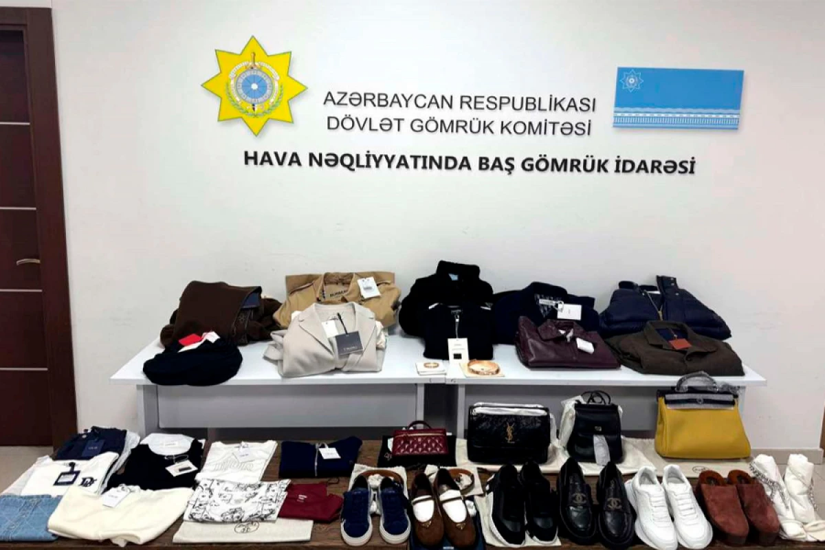 276 min manatlıq brend malların ölkəyə qanunsuz gətirilməsinin qarşısı alındı