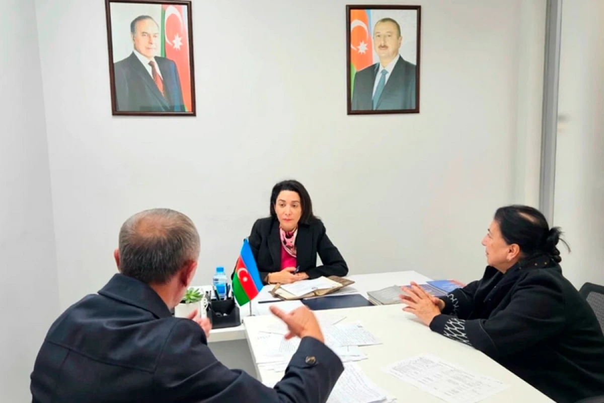Ombudsman Səbinə Əliyeva vətəndaşları qəbul etdi