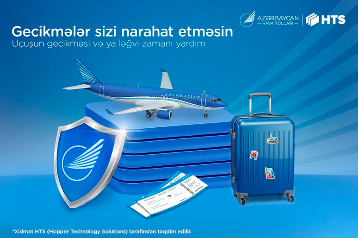Uçuş cədvəlindəki mümkün dəyişikliklərə qarşı sığorta xidməti istifadəyə verildi