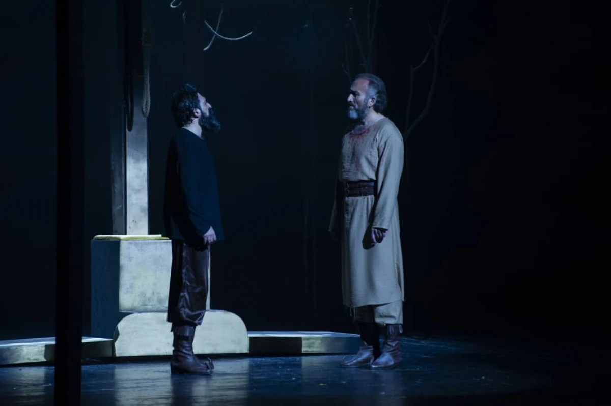 Şəki teatrı “Dar ağacı” tamaşası ilə paytaxt sənətsevərlərinin qonağı oldu — 3