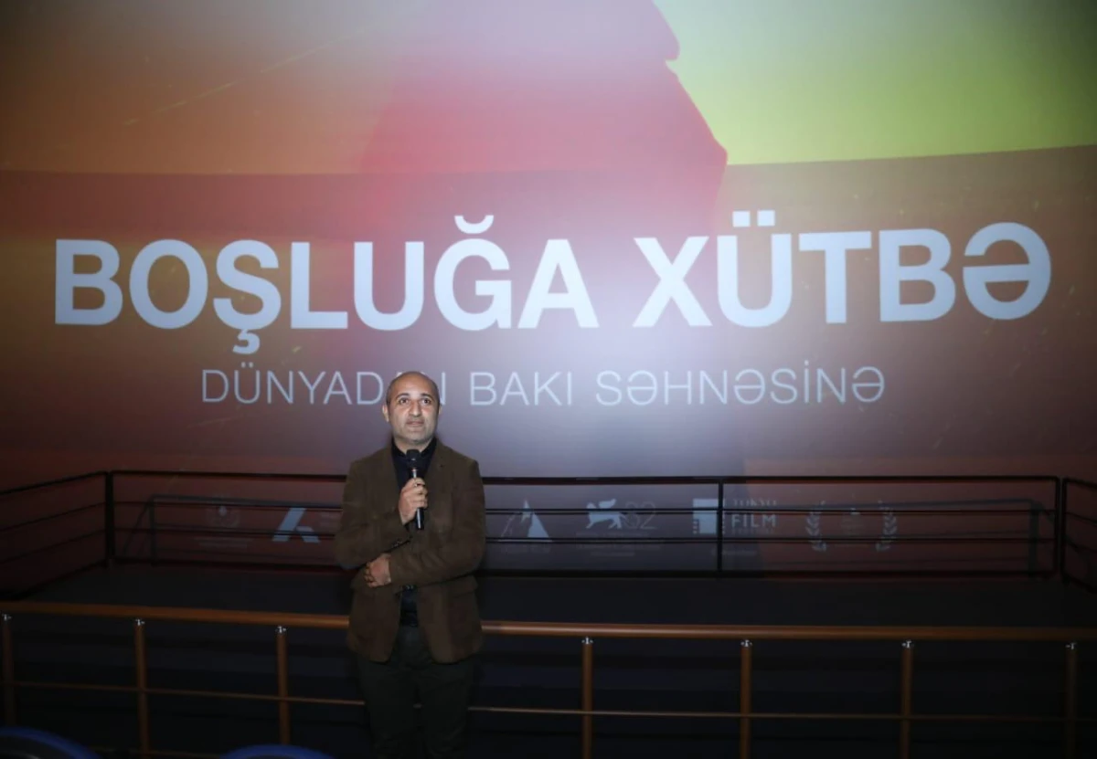 “Boşluğa xütbə” filminin Bakı premyerası böyük maraqla qarşılandı — 10