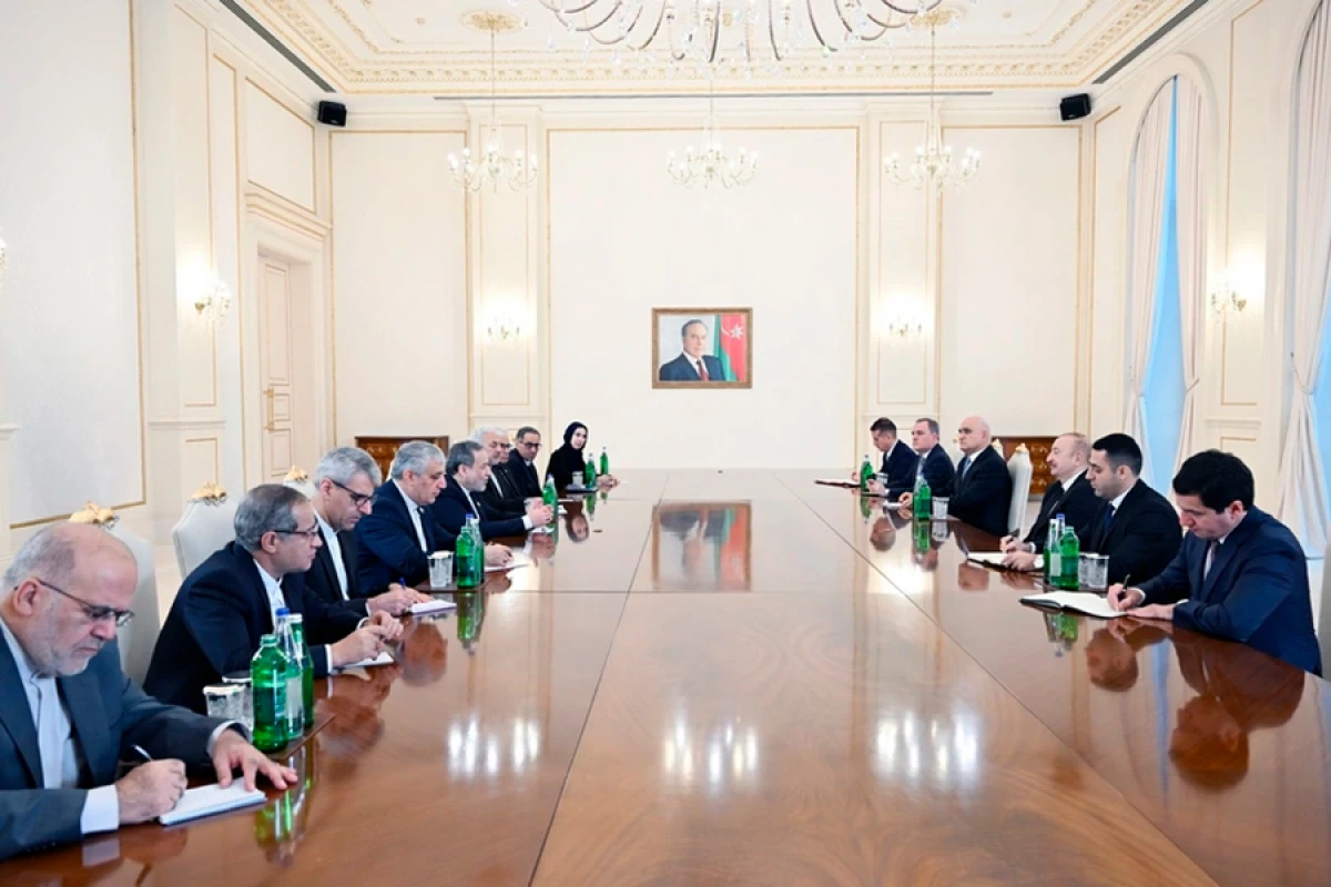 İlham Əliyev İranın xarici işlər nazirini qəbul etdi