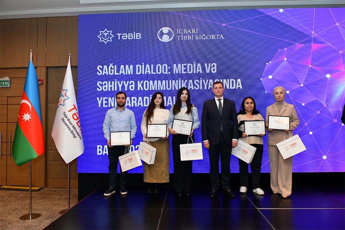 “Sağlam dialoq: media və səhiyyə kommunikasiyasında yeni paradiqmalar” mövzusunda təlim keçirildi