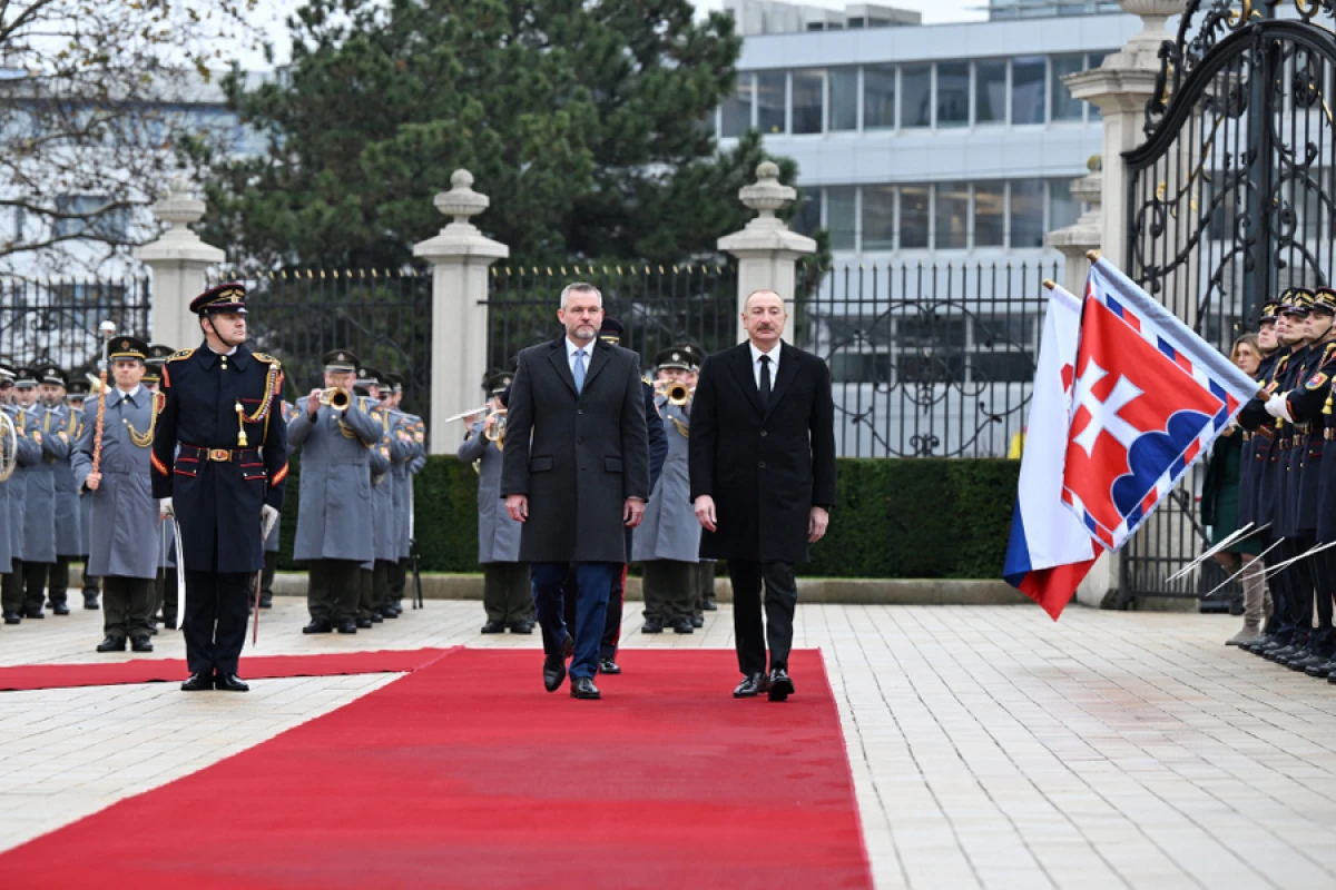 Azərbaycan və Slovakiya prezidentlərinin təkbətək görüşü oldu — 3