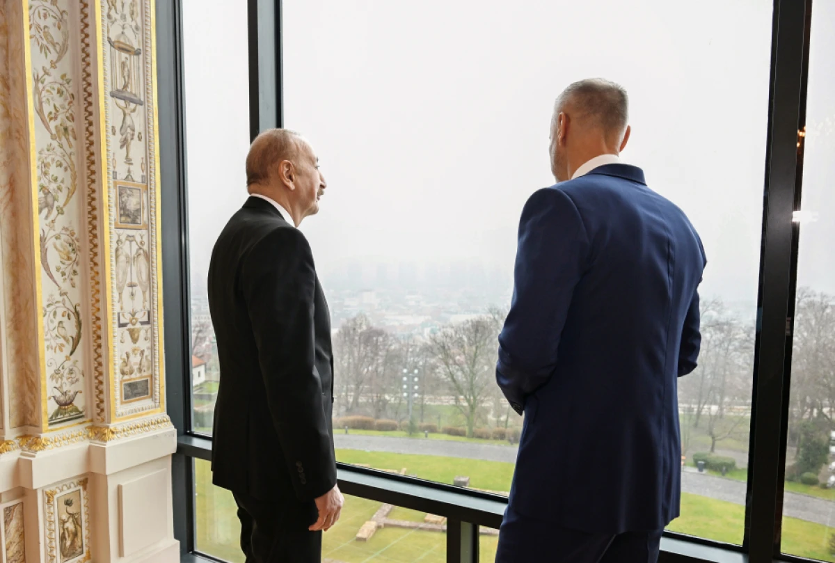 Prezident İlham Əliyevin Slovakiya Milli Şurasının sədri ilə təkbətək və geniş tərkibdə görüşləri oldu - YENİLƏNDİ — 1