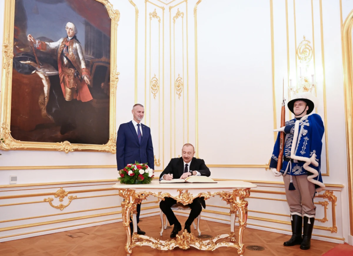 Prezident İlham Əliyevin Slovakiya Milli Şurasının sədri ilə təkbətək və geniş tərkibdə görüşləri oldu - YENİLƏNDİ — 3