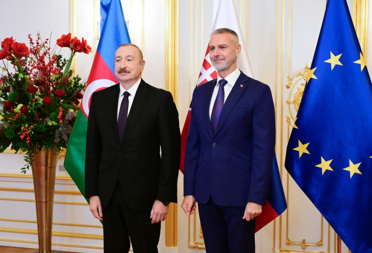 Prezident İlham Əliyevin Slovakiya Milli Şurasının sədri ilə təkbətək və geniş tərkibdə görüşləri oldu - YENİLƏNDİ — 5