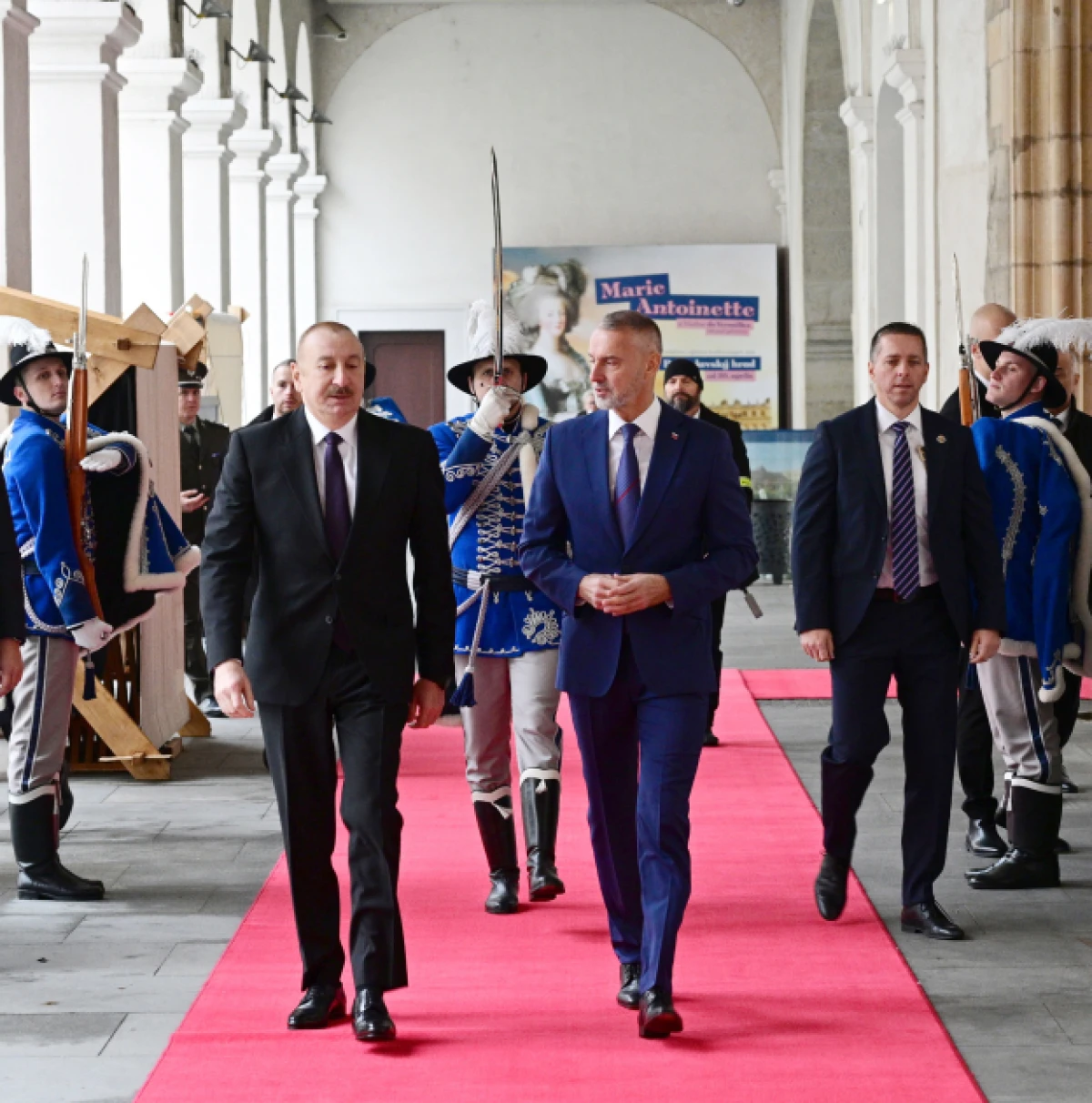 Prezident İlham Əliyevin Slovakiya Milli Şurasının sədri ilə təkbətək və geniş tərkibdə görüşləri oldu - YENİLƏNDİ — 8
