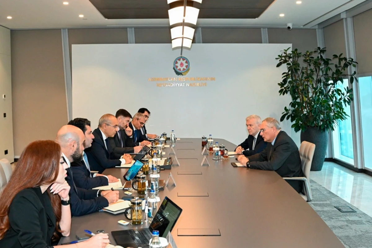 İtaliya şirkəti ilə əməkdaşlığın prioritet istiqamətləri müzakirə edildi