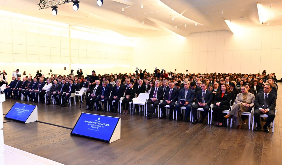 "Mədəniyyət və hüquq: müasir çağırışlar” mövzusunda forum keçirilir — 5