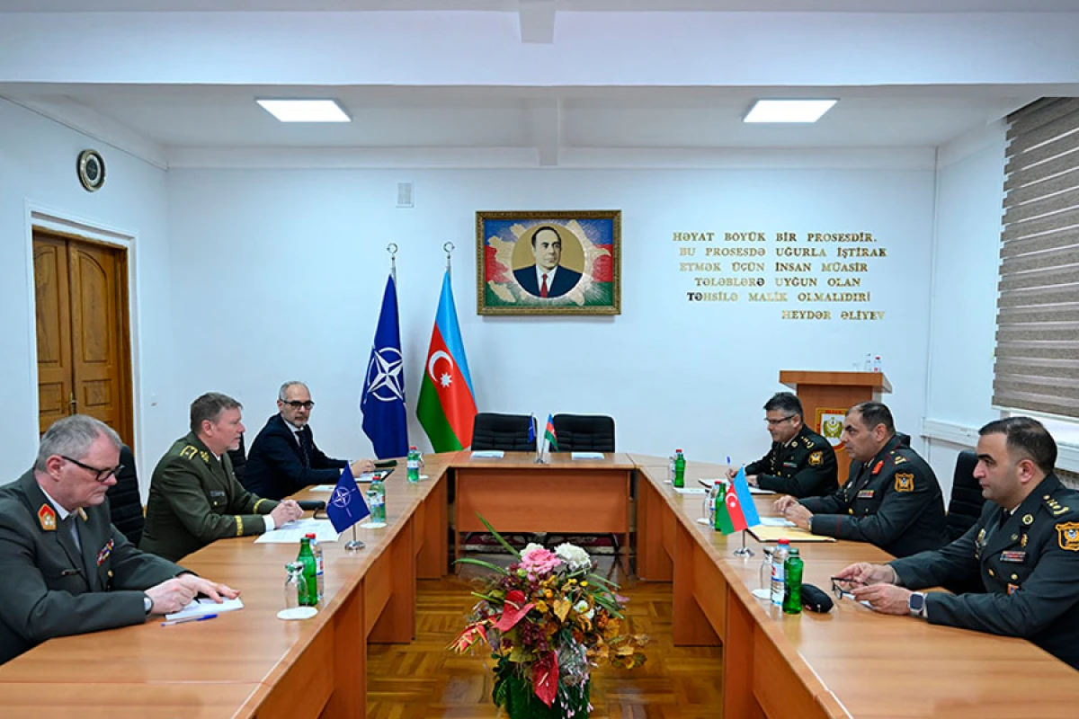 Müdafiə Nazirliyinin hərbi mütəxəssisləri ilə NATO nümayəndələri görüşdü