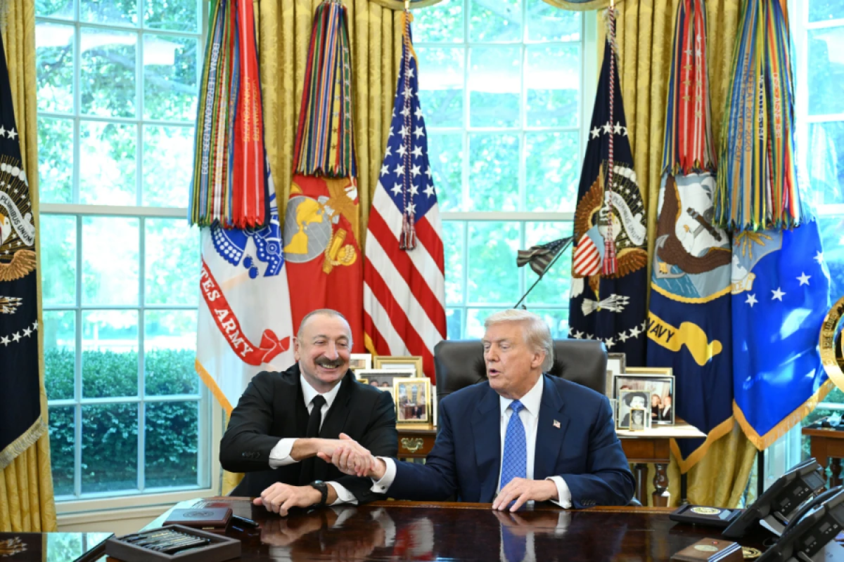 Azərbaycan Prezidenti Donald Trampa təşəkkür etdi