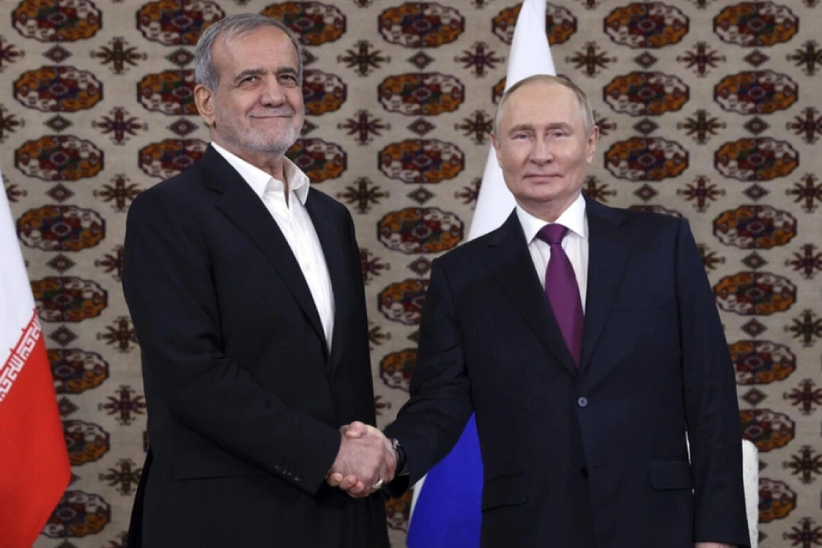 Putin və Pezeşkian Türkmənistanda görüşəcək