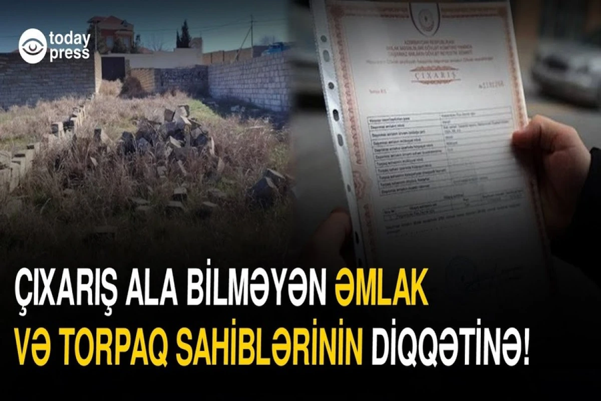 ÇıxarışIarın verilməsi ilə bağlı bütün detallar - VİDEO