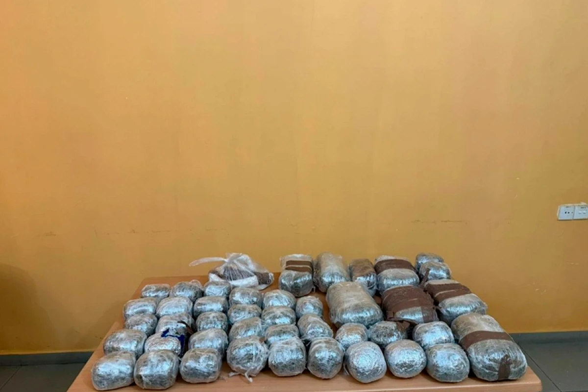 İrandan 53 kq narkotik keçirilməsinin qarşısı alındı