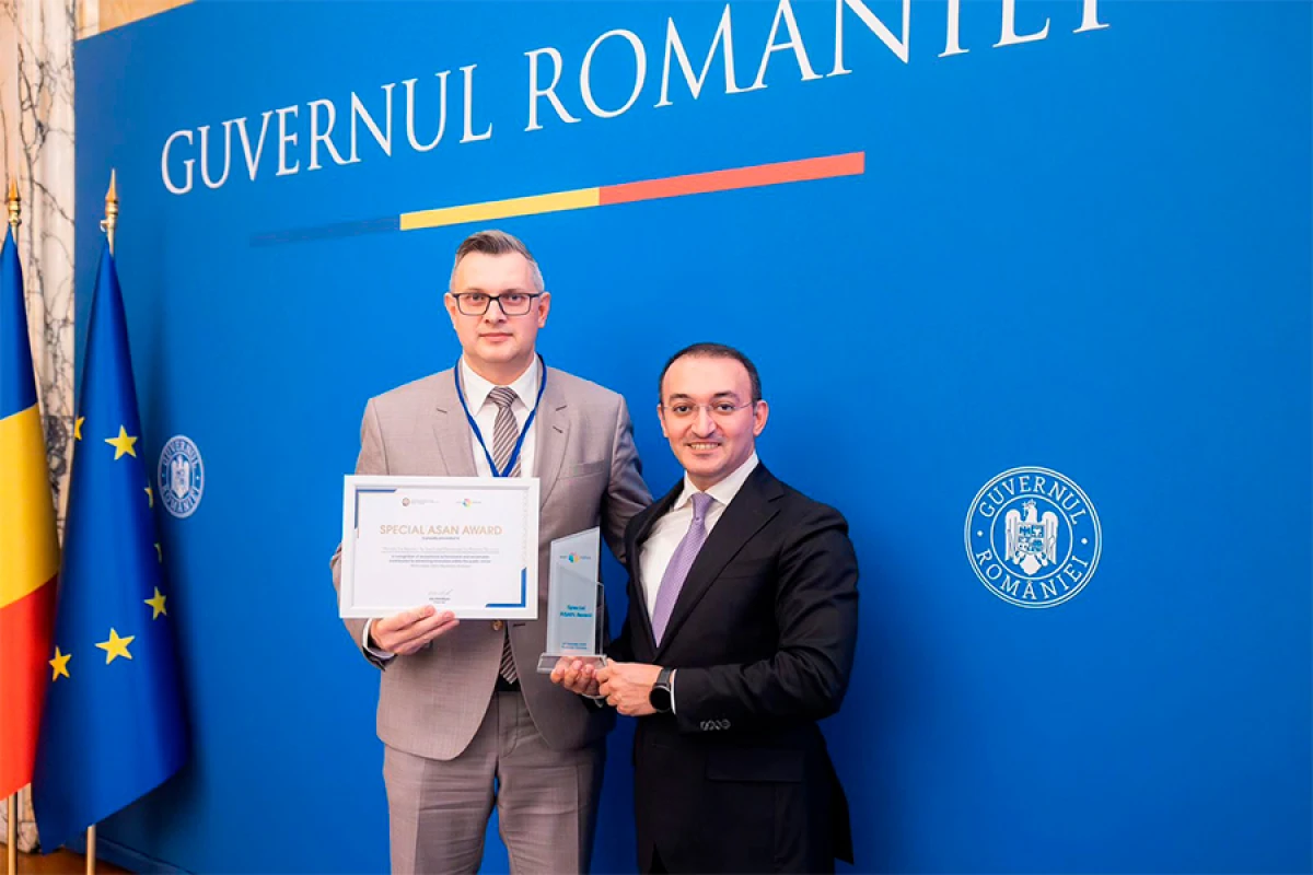 Avropada “ASAN" mükafatı təqdim olundu