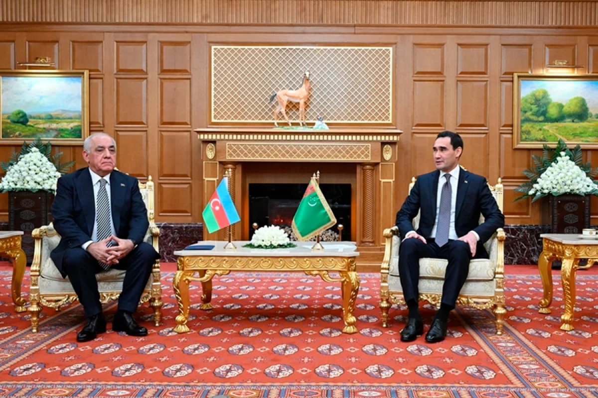 Əli Əsədov  Türkmənistan Prezidenti ilə görüşdü