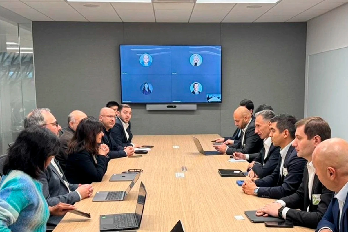 Rəşad Nəbiyev “NVIDIA” şirkətinin vitse-prezidenti ilə görüşdü