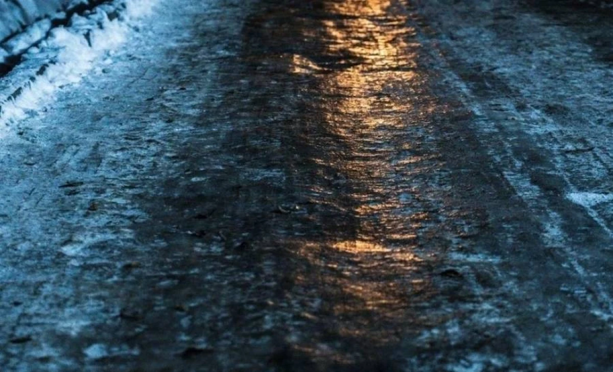 Bakı–Şamaxı–Yevlax yolunun bəzi hissələrində buzlaşma var