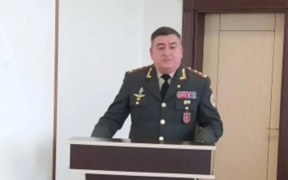 Naxçıvanın sabiq fövqəladə hallar naziri vəfat etdi