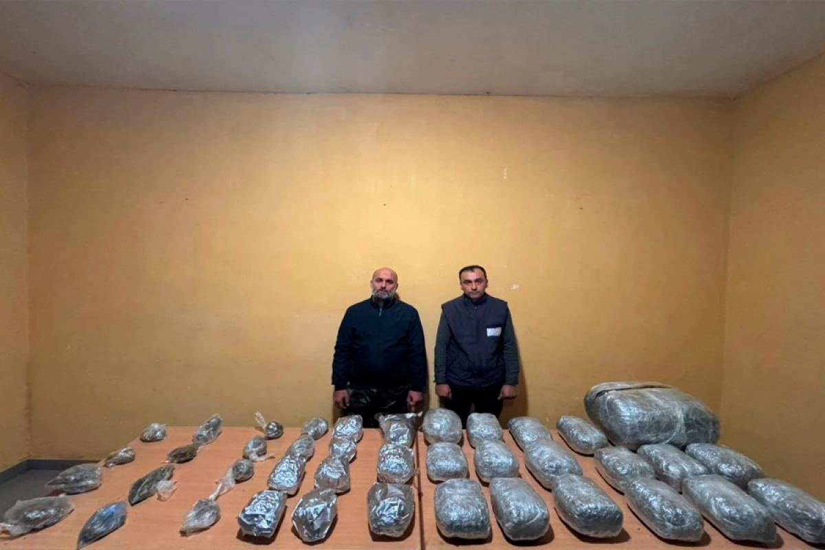 İrandan 31 kq narkotik keçirilməsinin qarşısı alındı