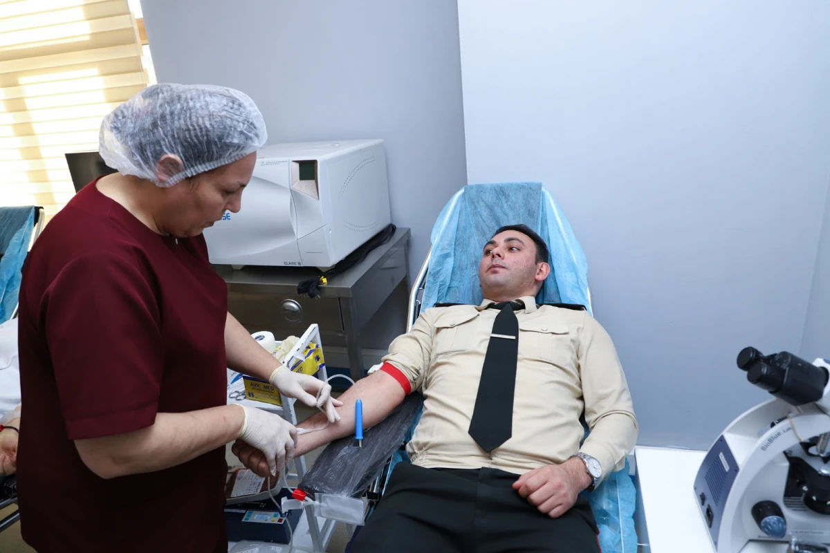 Dövlət Xidmətində qanvermə aksiyası keçirildi — 3
