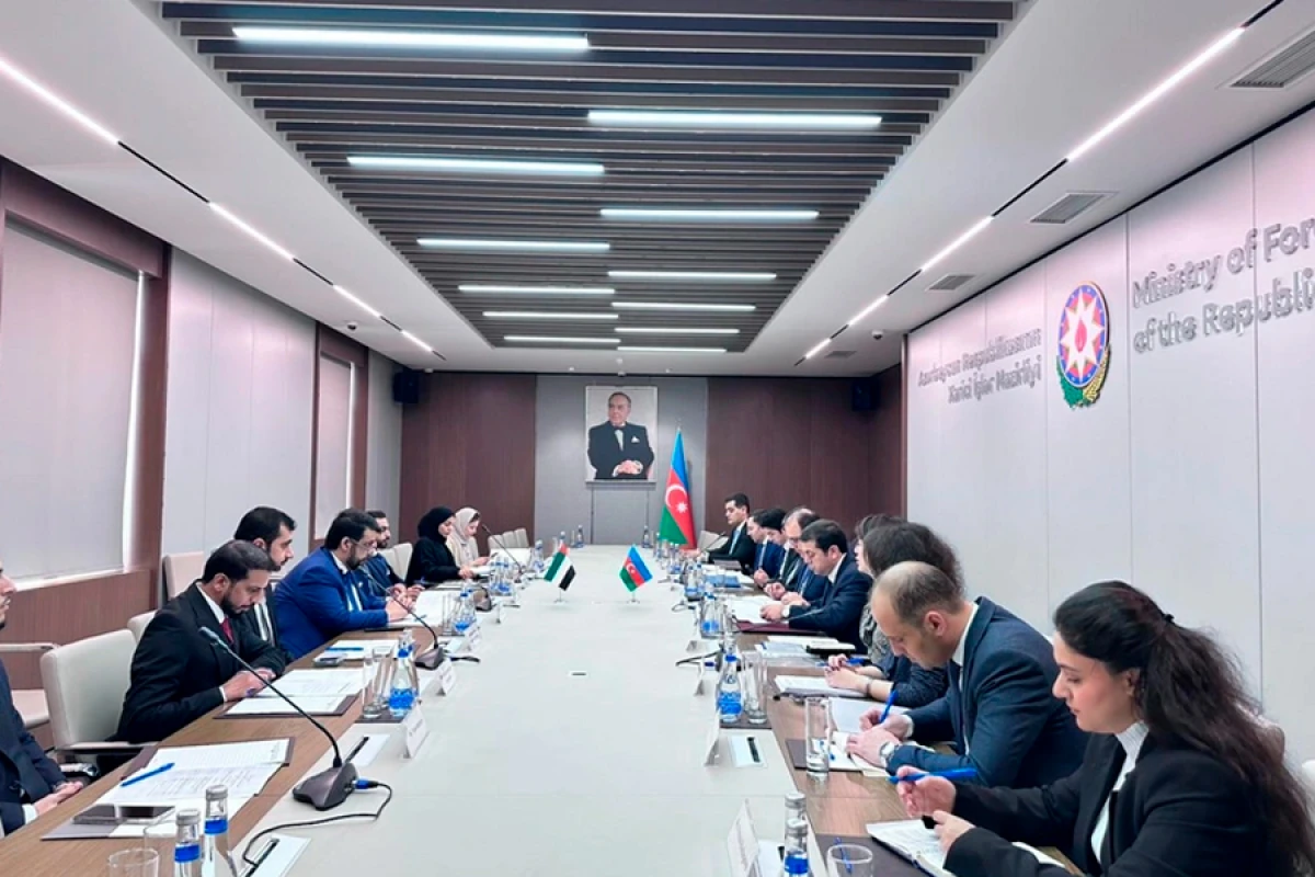 Azərbaycanla BƏƏ arasında konsulluq məsləhətləşmələri keçirildi
