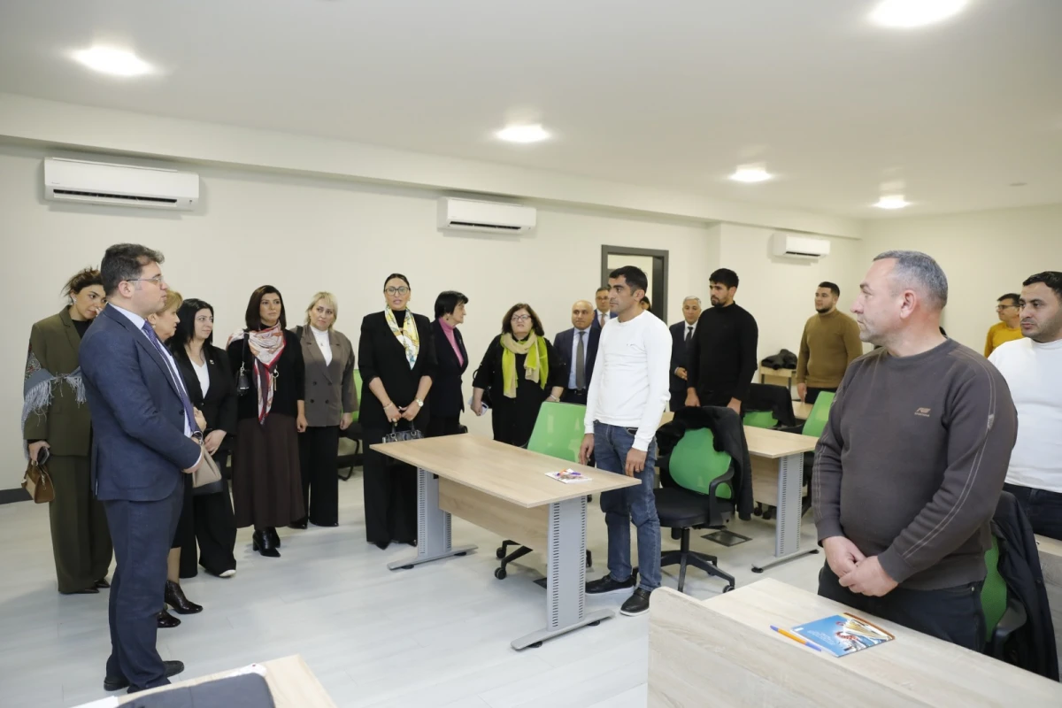 QHT nümayəndələri üçün Qarabağ Peşə Hazırlığı Mərkəzinə infotur təşkil edildi — 4