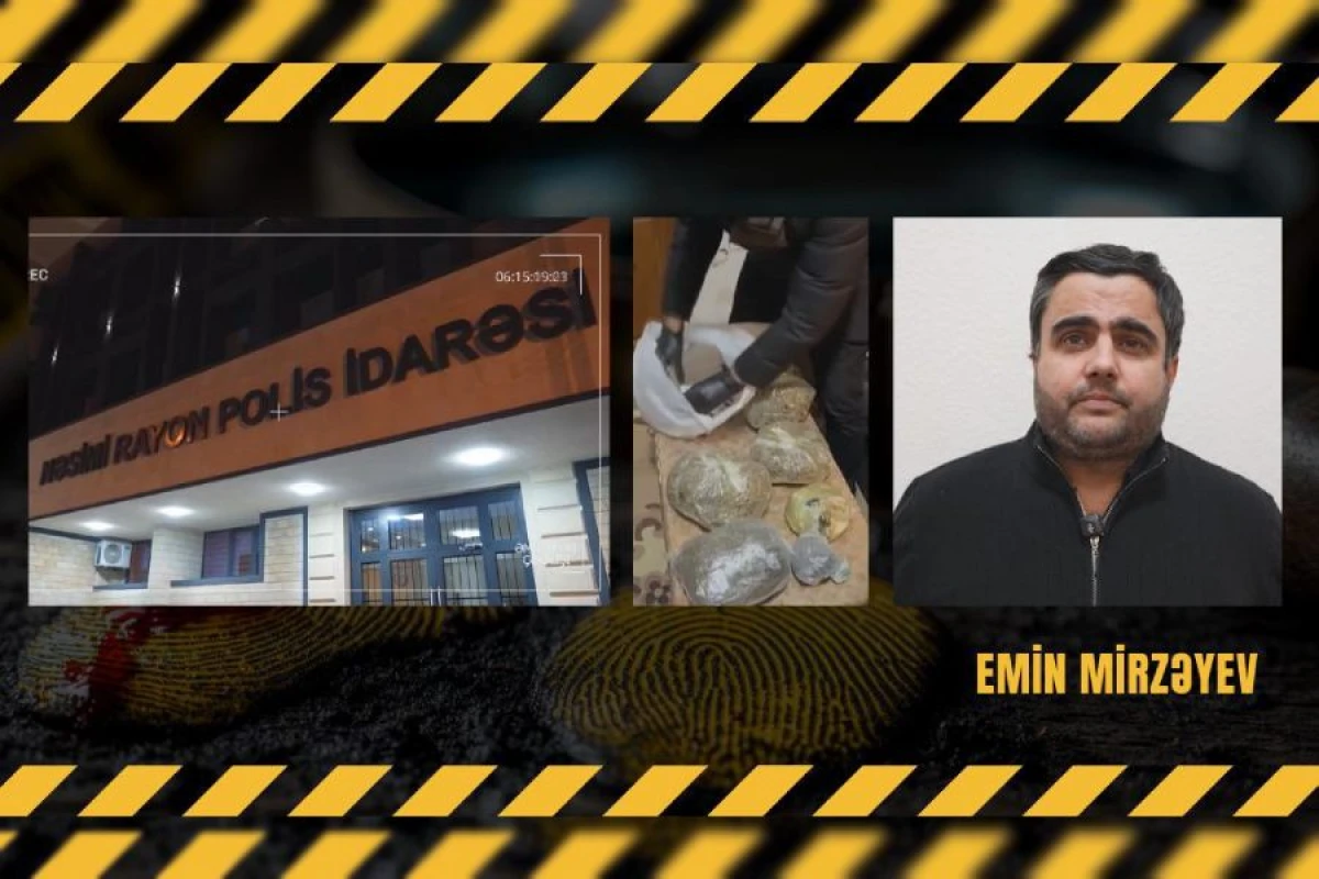 Bakıda saxlanılan narkokuryerdən 11 kq marixuana aşkarlandı - VİDEO