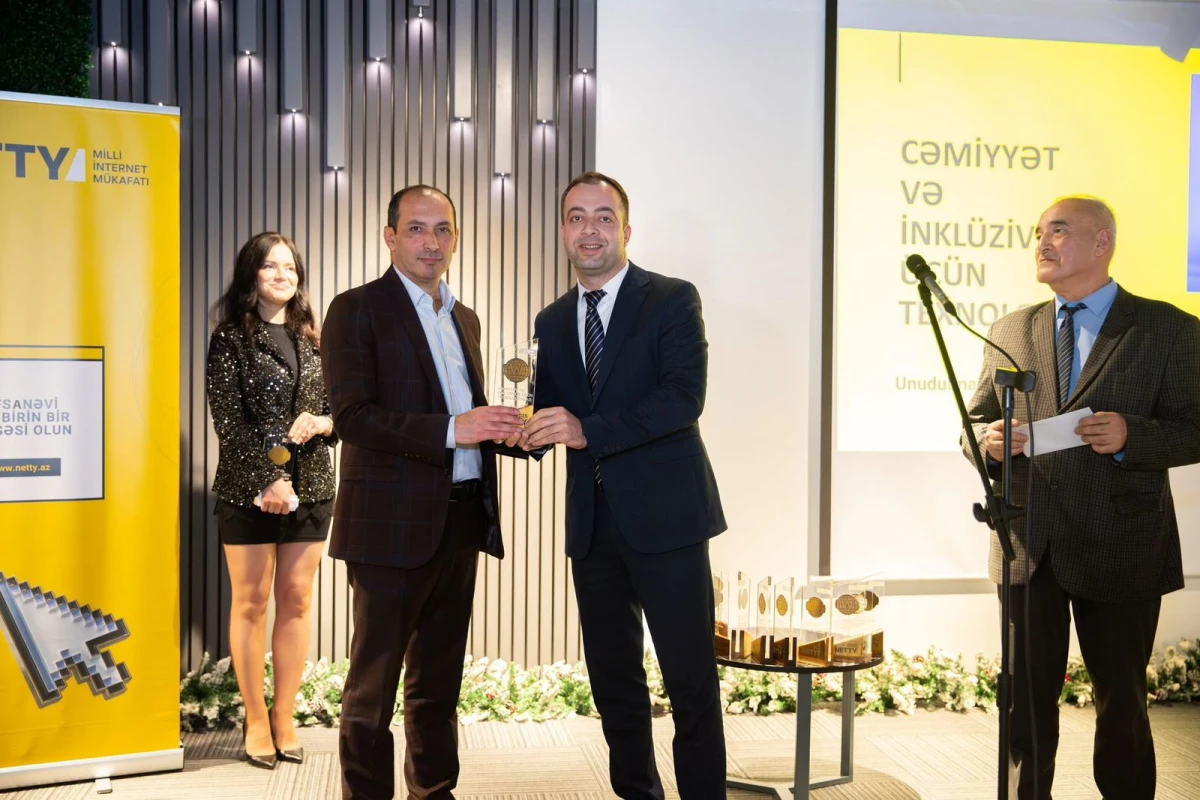 Agentliyin layihəsi NETTY Milli İnternet Mükafatı müsabiqəsinin qaliblərindən biri oldu — 3