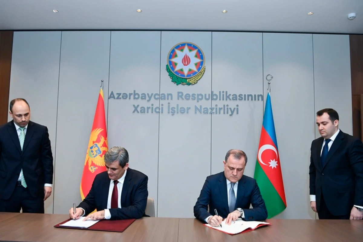 Azərbaycan və Monteneqro arasında memorandum imzalandı
