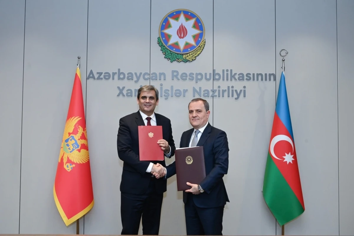 Azərbaycan və Monteneqro arasında memorandum imzalandı — 1