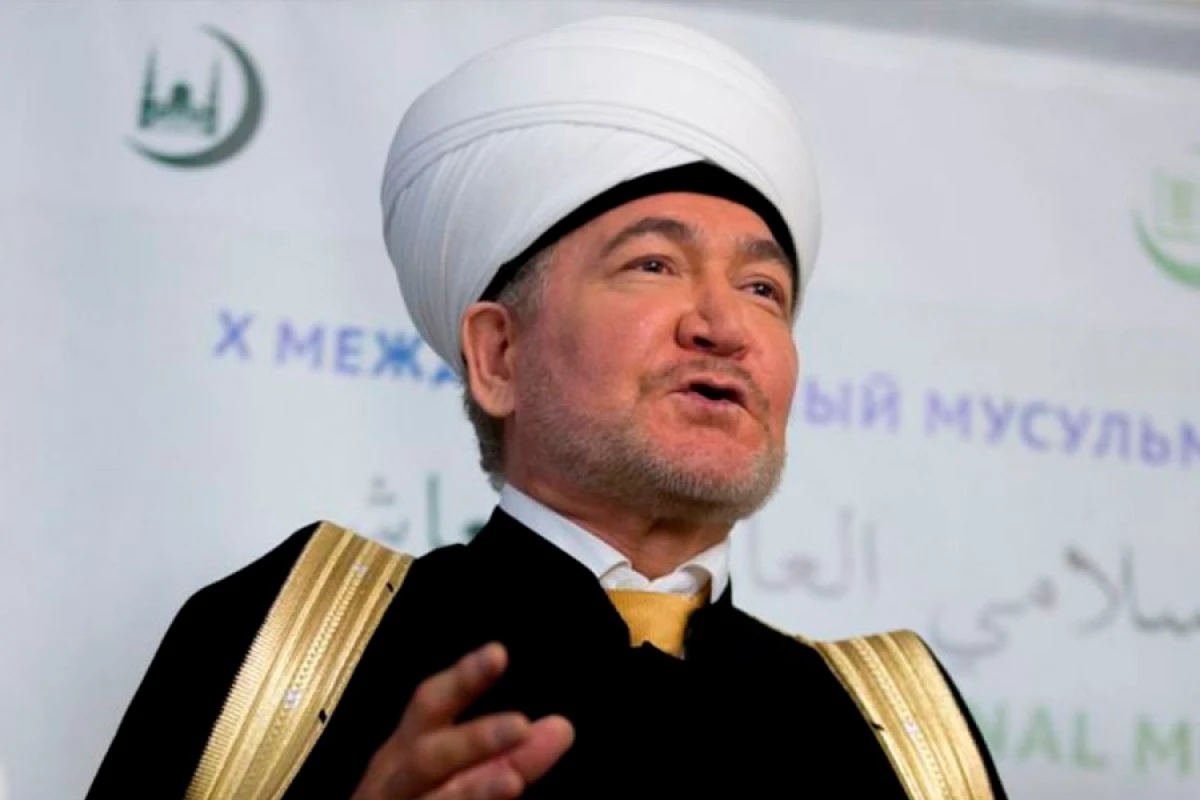Ravil Qaynutdin Azərbaycan liderini təbrik etdi