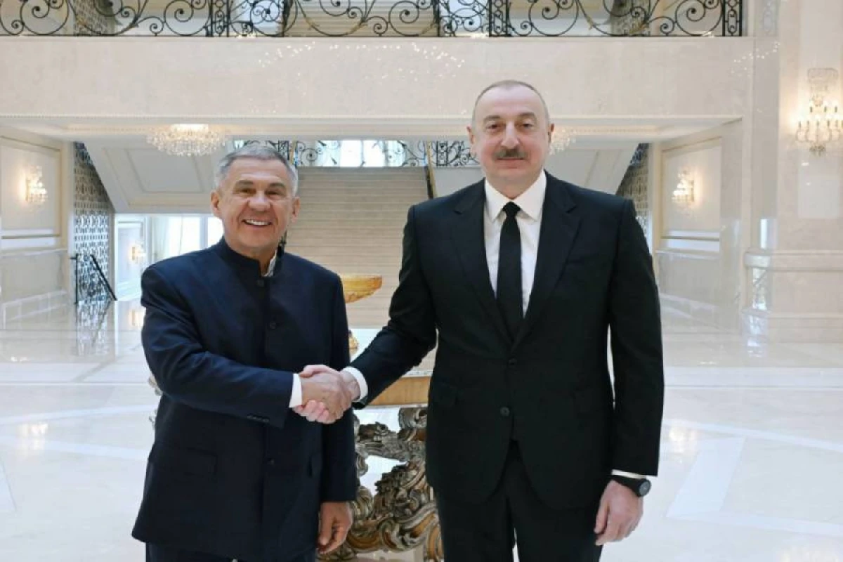 Tatarıstanın Rəisi Prezident İlham Əliyevi təbrik etdi