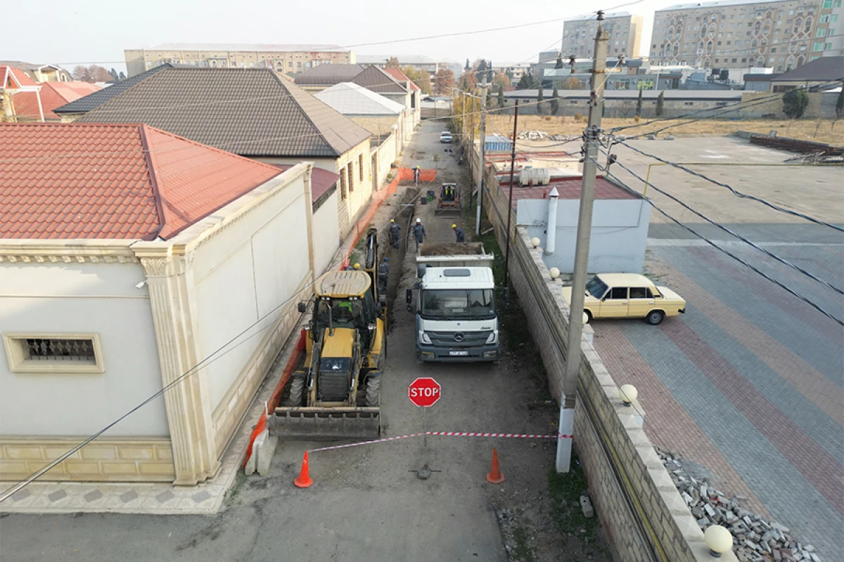 Gəncədə içməli su təchizatı yaxşılaşdırılır