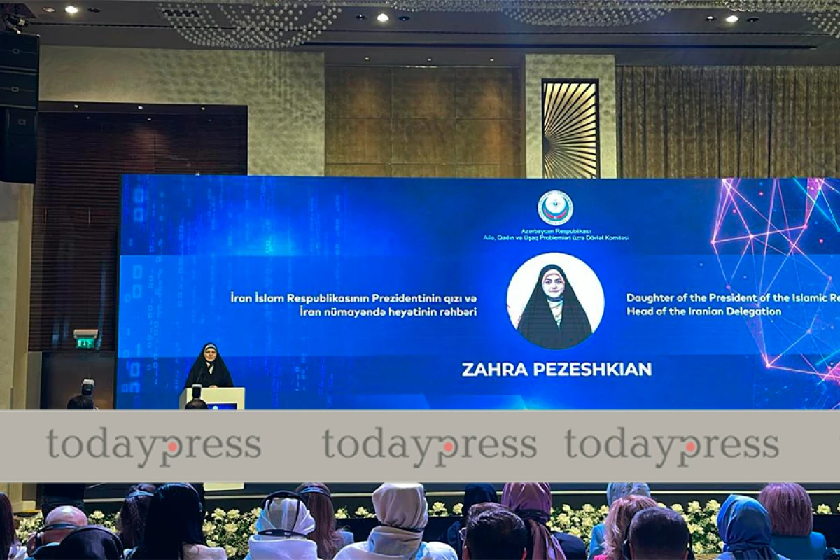 Zəhra Pezeşkian Bakıdadır