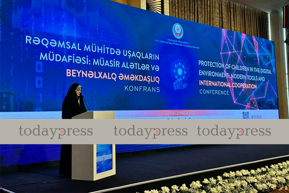 Zəhra Pezeşkian: “Rəqəmsal mühitdə uşaqların təhlükəsizliyi qlobal çağırışdır”