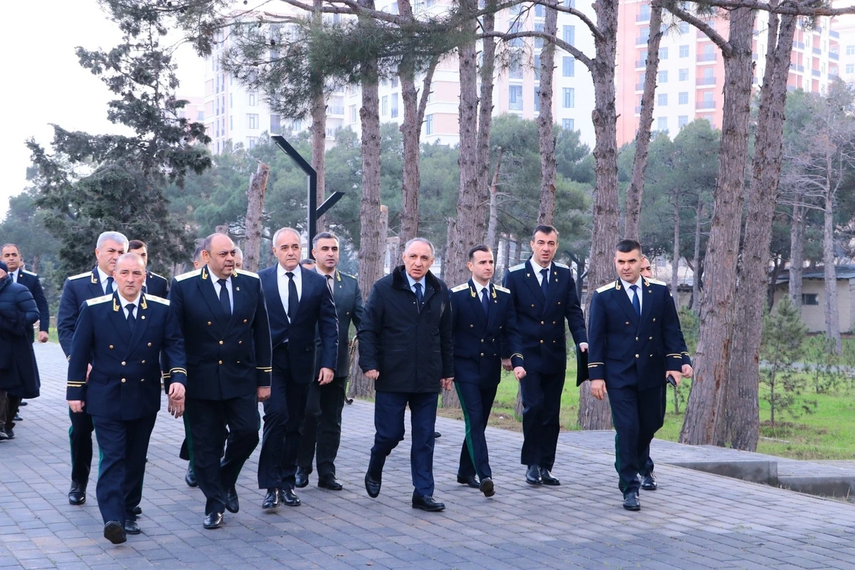 Binəqədi rayon prokurorluğunun yeni inzibati binası istifadəyə verildi - FOTO — 1