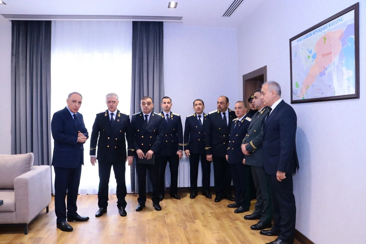 Binəqədi rayon prokurorluğunun yeni inzibati binası istifadəyə verildi - FOTO — 6